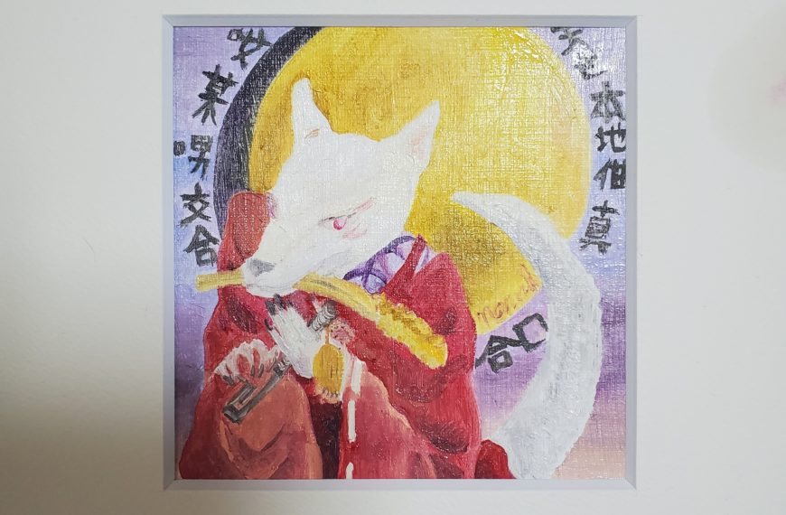 白狐さん　カラー