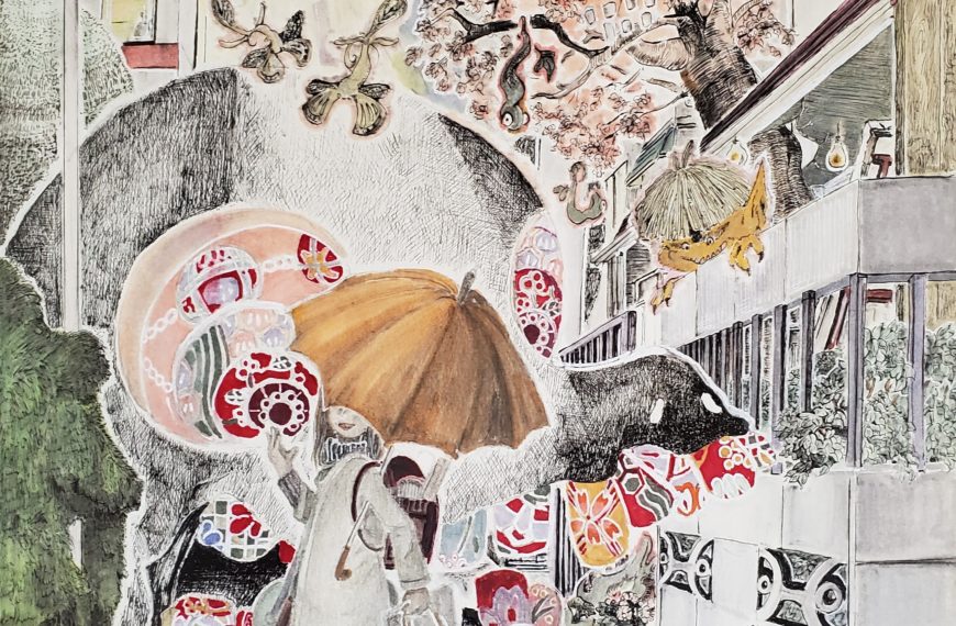 妖街道【あやかしまちみち】（ROOTS～高校時代の作品）