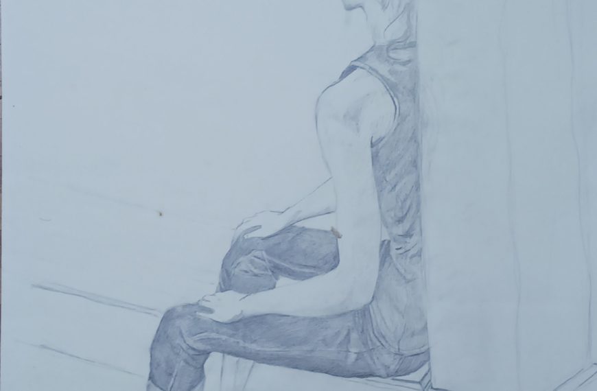 初デッサン作品