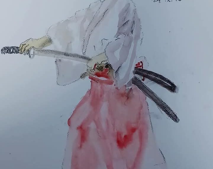 20分クロッキー納刀