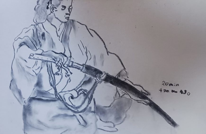 20分クロッキー　真剣