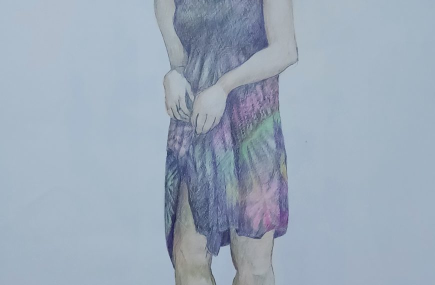 デッサン　花火のような