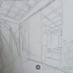 赤堀道元の娘　頁５ 不思議な赤堀道元の娘ー下描き