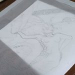 赤堀道元の娘　表紙下描き