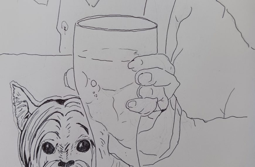 読書感想画　北森鴻『香菜里屋を知っていますか』