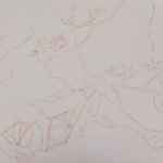 赤堀道元の娘　頁７ 道元の娘、赤城小沼に向かうことー下描き