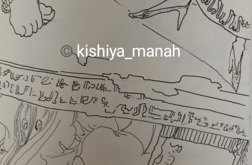 読書感想画　Ｃ・Ｓ・ルイス『ライオンと魔女』